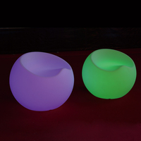 LED发光苹果凳
