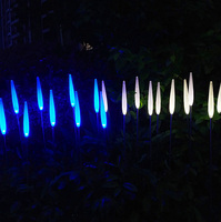 LED发光芦苇灯